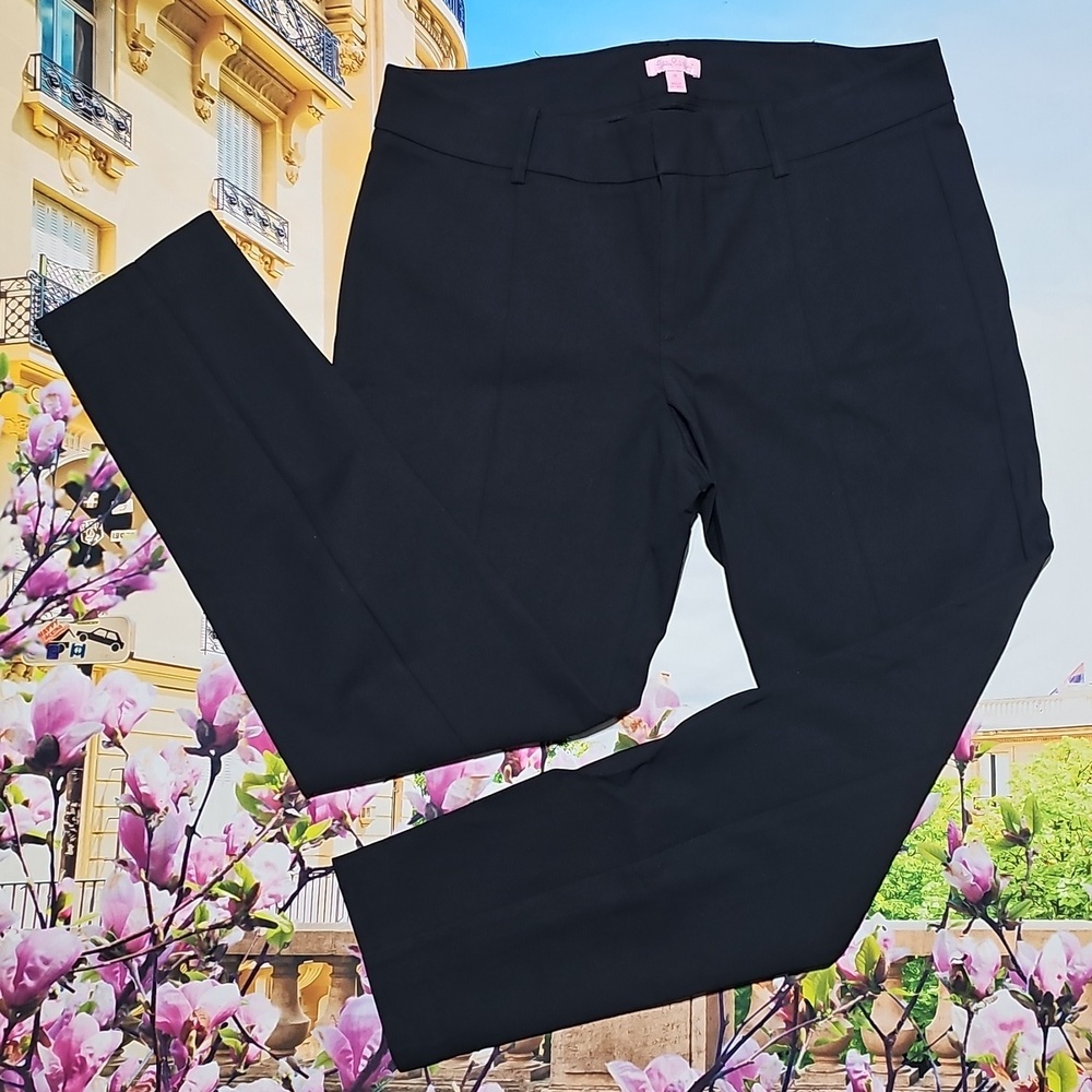Lilly Pulitzer Chantal Stretch Dinner Pleated Pants Size 16 New - Picture 2 of 7